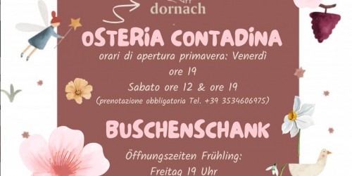 Osteria Contadina - Buschenschank